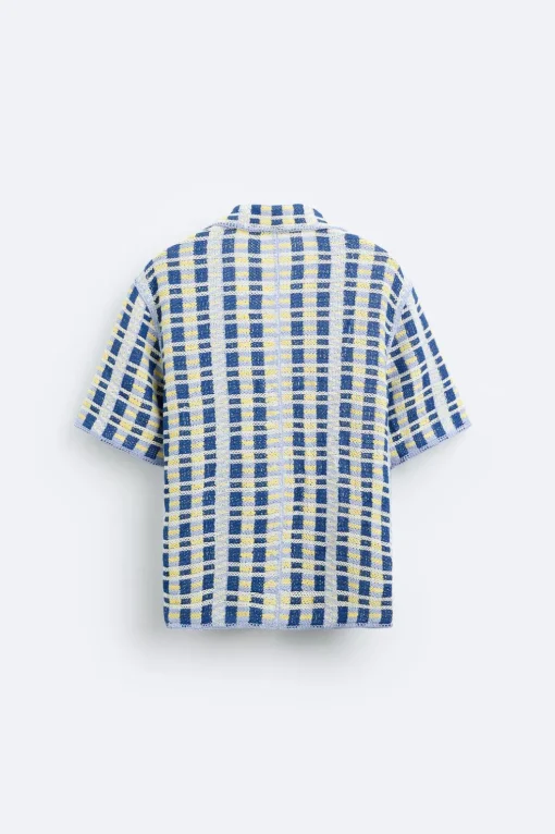 CAMISA CROCHET GEOMÉTRICO