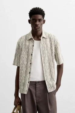 CAMISA CROCHET ONDAS