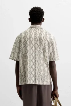 CAMISA CROCHET ONDAS
