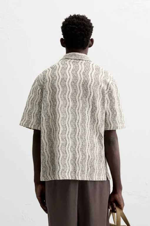 CAMISA CROCHET ONDAS