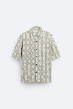 CAMISA CROCHET ONDAS
