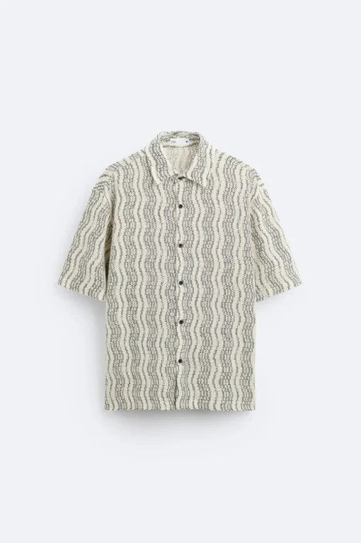 CAMISA CROCHET ONDAS