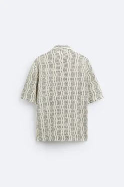 CAMISA CROCHET ONDAS