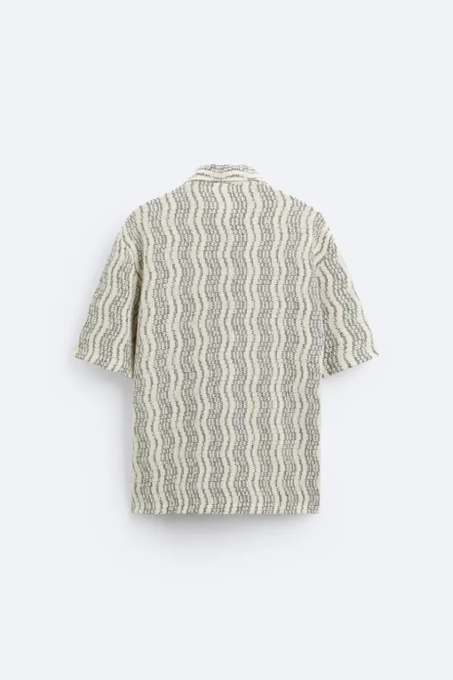 CAMISA CROCHET ONDAS