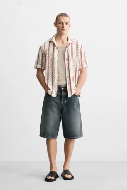 CAMISA CROCHET RAYAS