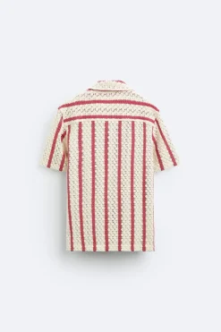 CAMISA CROCHET RAYAS