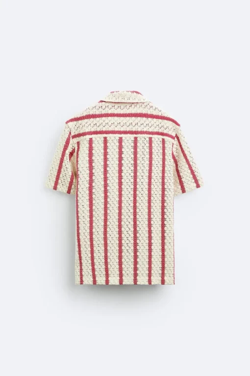 CAMISA CROCHET RAYAS