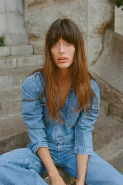 CAMISA CROP DENIM Z1975