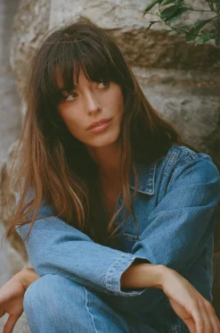 CAMISA CROP DENIM Z1975