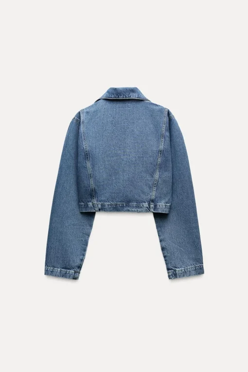 CAMISA CROP DENIM Z1975