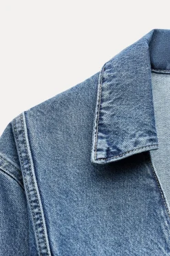 CAMISA CROP DENIM Z1975