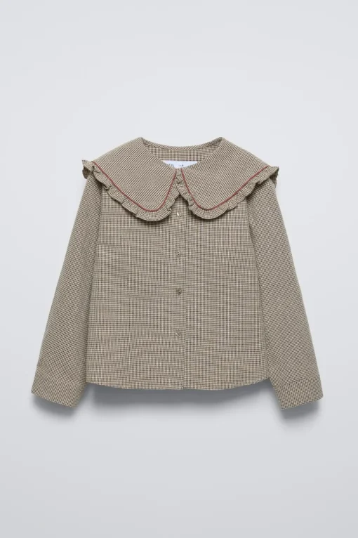 CAMISA CUADRO VICHY CUELLO BOBO