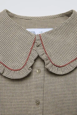 CAMISA CUADRO VICHY CUELLO BOBO