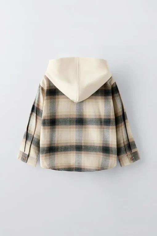CAMISA CUADROS CAPUCHA