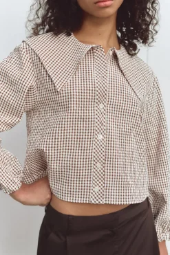 CAMISA CUADROS CUELLO BOBO