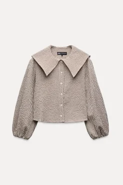CAMISA CUADROS CUELLO BOBO