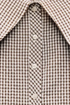 CAMISA CUADROS CUELLO BOBO
