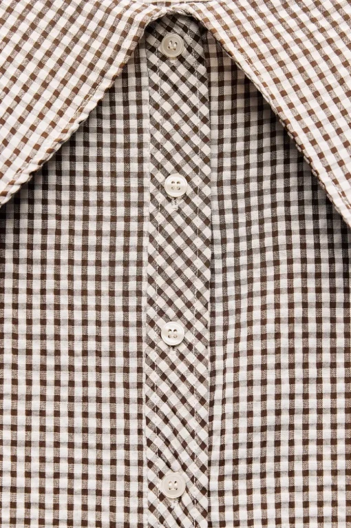 CAMISA CUADROS CUELLO BOBO