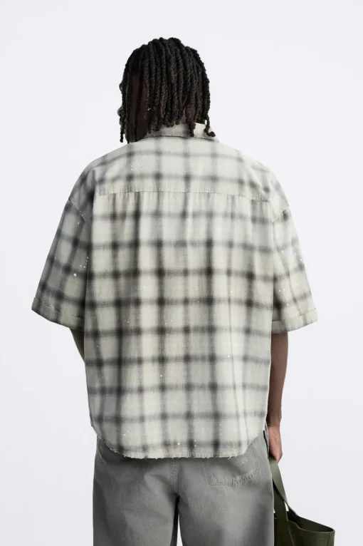 CAMISA CUADROS LAVADO