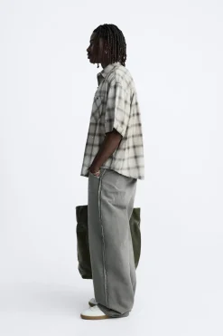 CAMISA CUADROS LAVADO