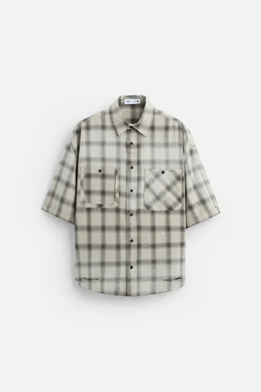 CAMISA CUADROS LAVADO