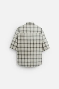 CAMISA CUADROS LAVADO