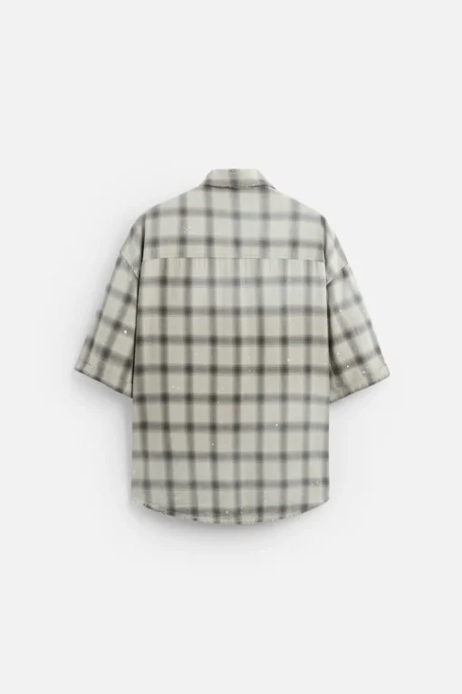 CAMISA CUADROS LAVADO