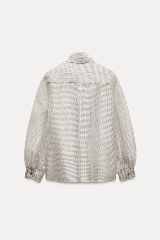CAMISA CUADROS LAZO ZW COLLECTION