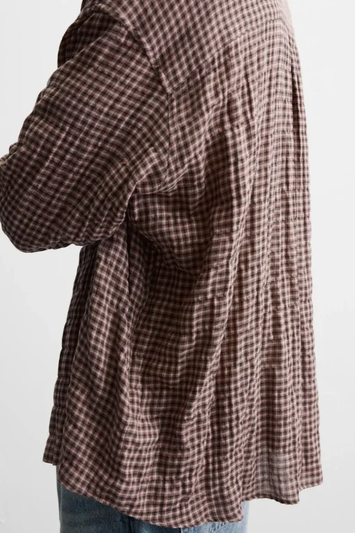 CAMISA CUADROS TEXTURA