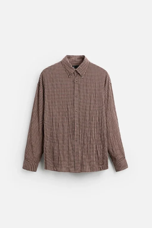 CAMISA CUADROS TEXTURA