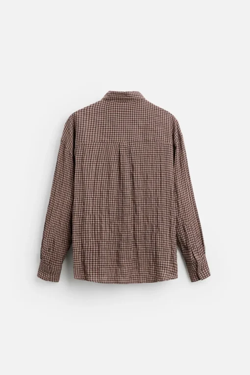 CAMISA CUADROS TEXTURA