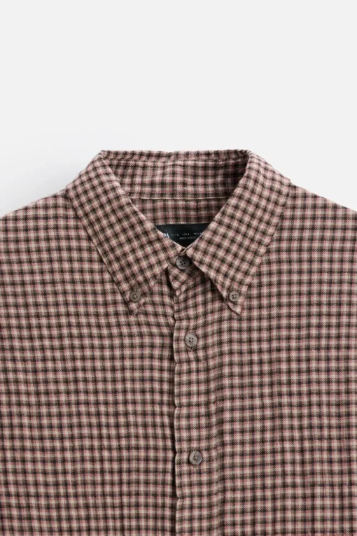 CAMISA CUADROS TEXTURA
