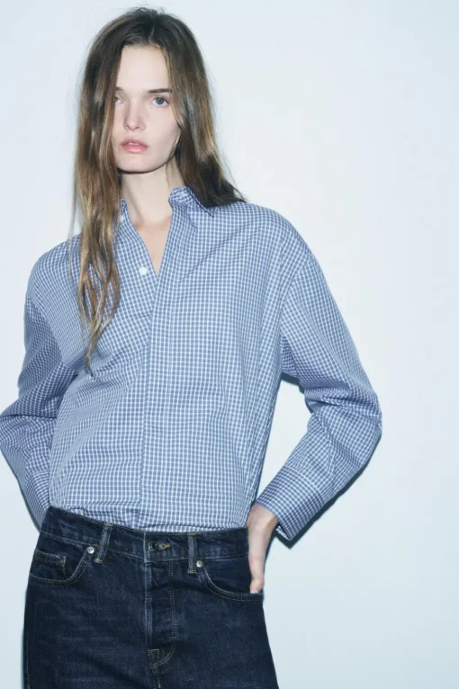 CAMISA CUADROS ZW COLLECTION