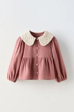 CAMISA CUELLO CROCHET