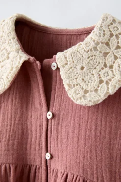 CAMISA CUELLO CROCHET