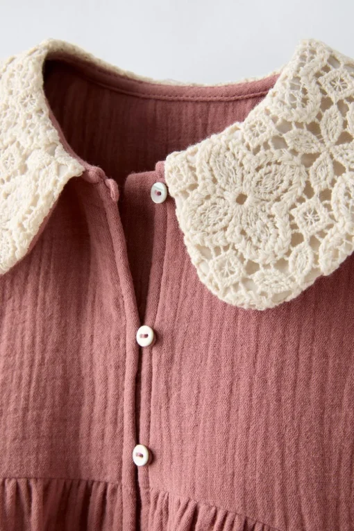 CAMISA CUELLO CROCHET