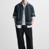 CAMISA DENIM BORDADOS