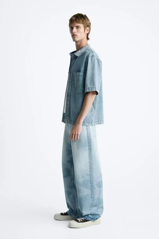 CAMISA DENIM BOXY FIT