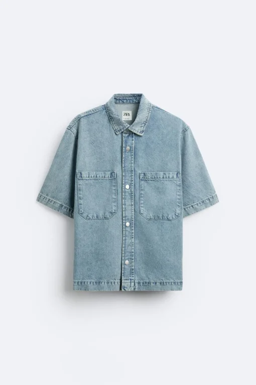 CAMISA DENIM BOXY FIT