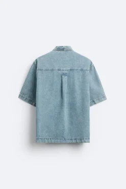 CAMISA DENIM BOXY FIT