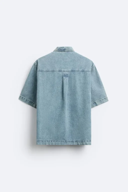 CAMISA DENIM BOXY FIT
