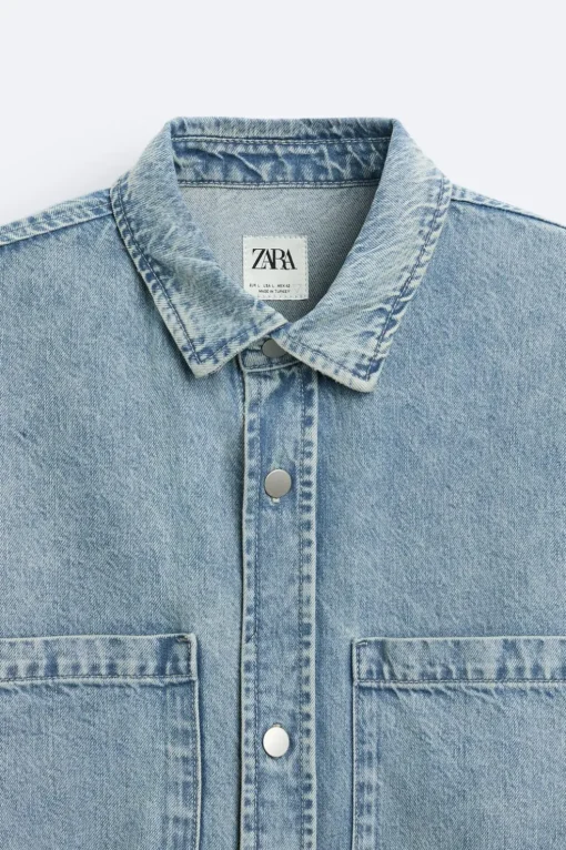 CAMISA DENIM BOXY FIT