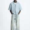 CAMISA DENIM CUADROS