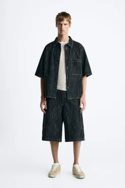 CAMISA DENIM TEXTURA