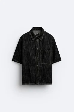 CAMISA DENIM TEXTURA