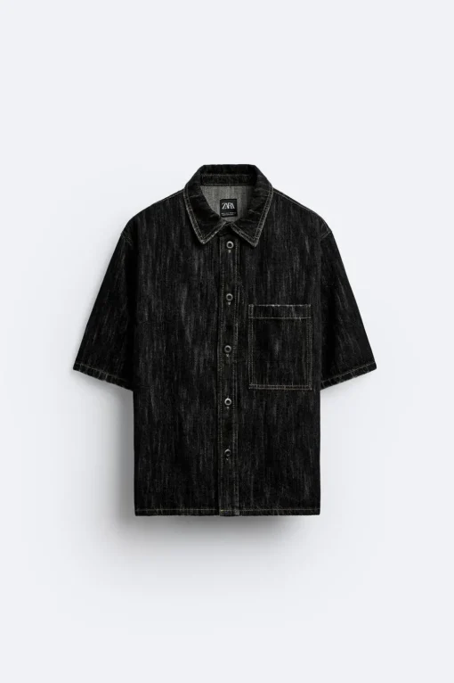 CAMISA DENIM TEXTURA