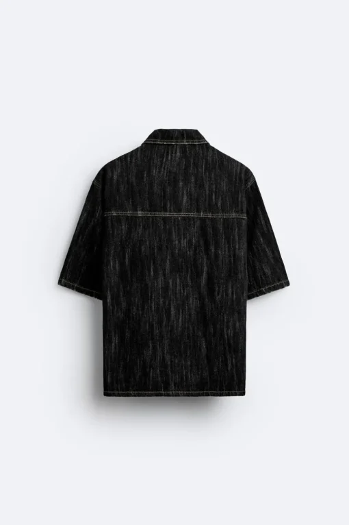 CAMISA DENIM TEXTURA