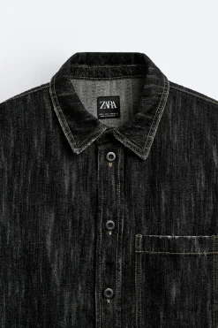 CAMISA DENIM TEXTURA