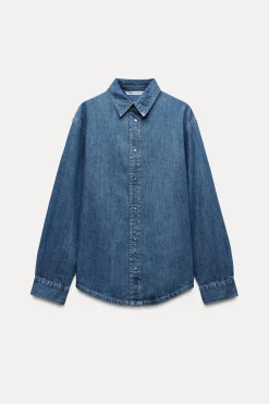 CAMISA DENIM TRF