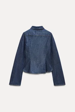 CAMISA DENIM TRF